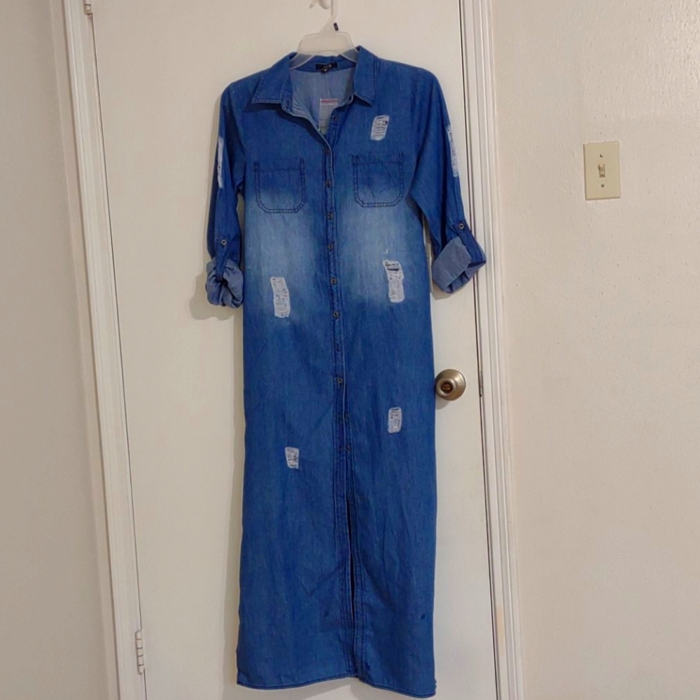 Denim Jeans Dress